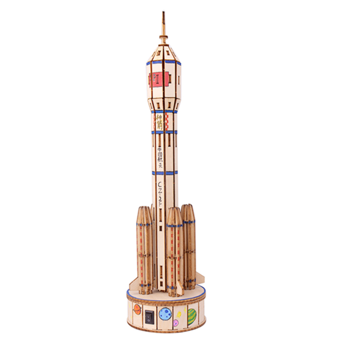 Pludo STEM Kit Space Mission – DIY Educational Toy for Kids 11–14 | Grade 6–8 Rocket Model