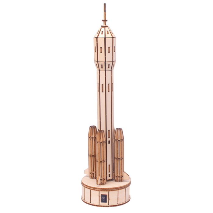 Pludo STEM Kit Space Mission – DIY Educational Toy for Kids 11–14 | Grade 6–8 Rocket Model