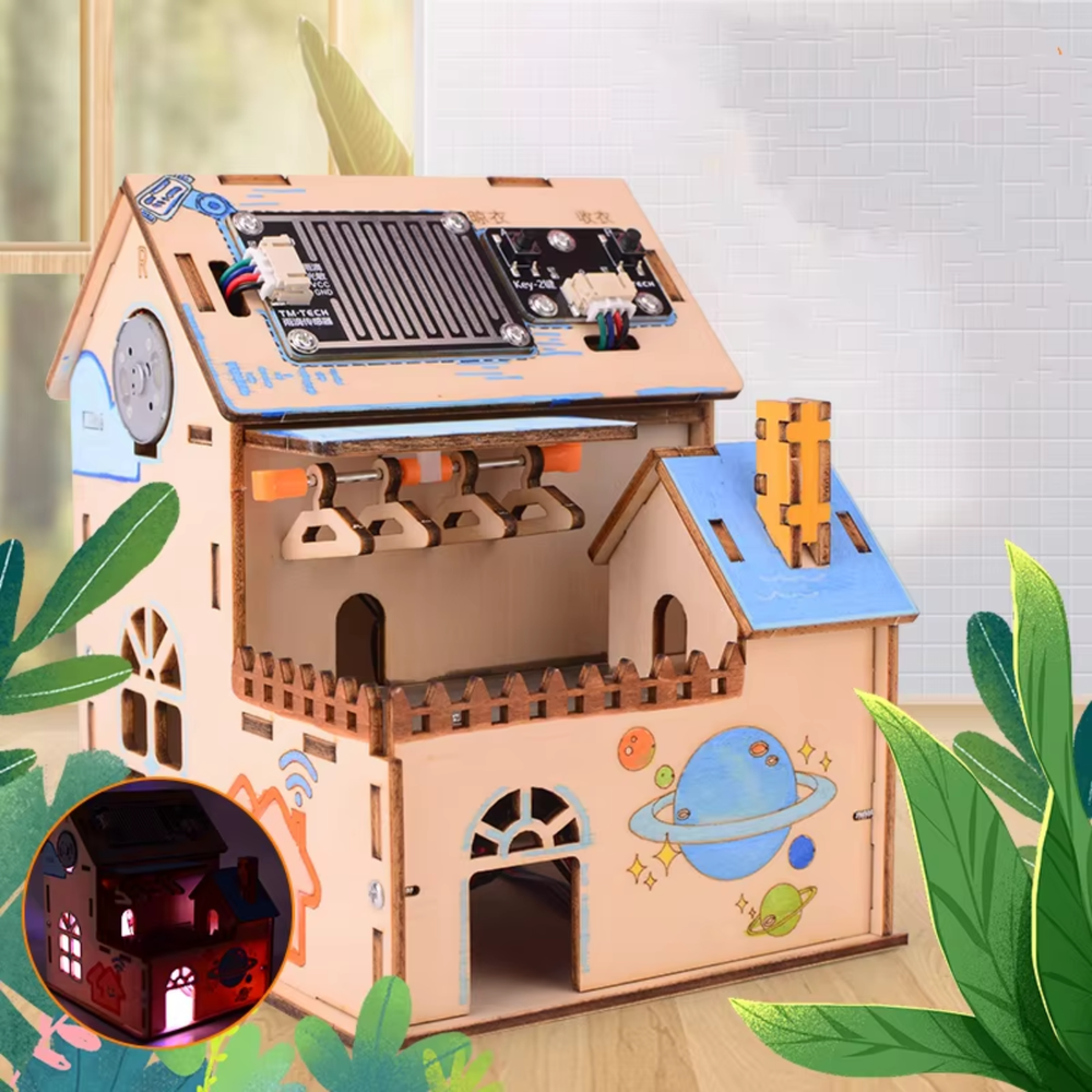 Pludo STEM Home Automation Kit – Sensor-Based Automation Learning for Kids 11–14 | Grade 6–8 DIY STEM Toy