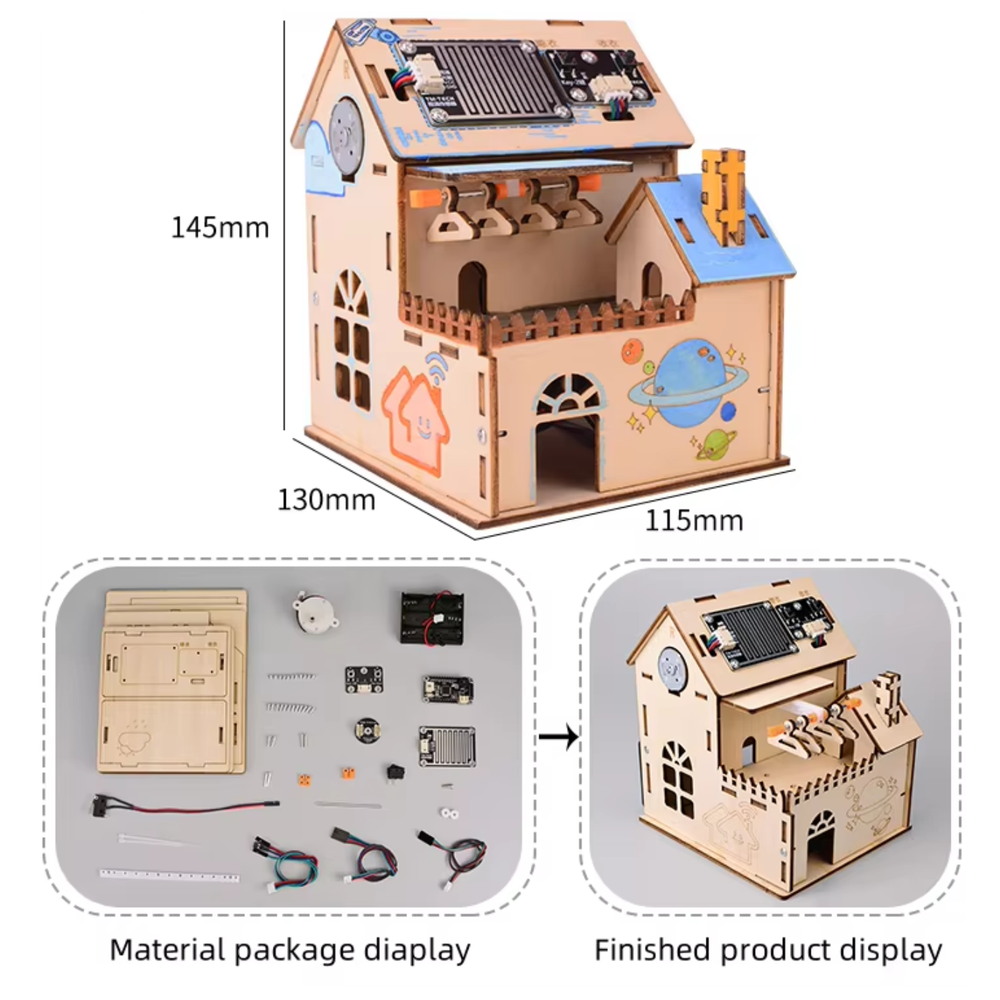 Pludo STEM Home Automation Kit – Sensor-Based Automation Learning for Kids 11–14 | Grade 6–8 DIY STEM Toy