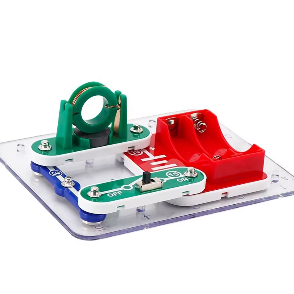 Pludo Build-Your-Own Motor Kit - Electromagnetic Force Interaction Science Toy for Grades 6-7 | Ages 11-12