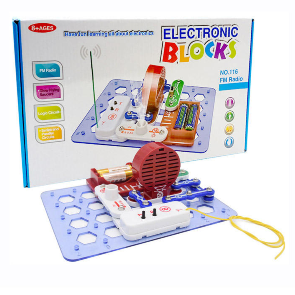 Pludo Wireless Audio Science Project Kit – FM Radio Kit for Grades 5-6 | Ages 10-11