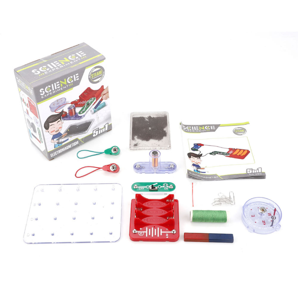 Pludo Electromagnetism Explorer Kit - Magnetic Field Generation STEM Toy Model for Grades 5-6 | Ages 10-11