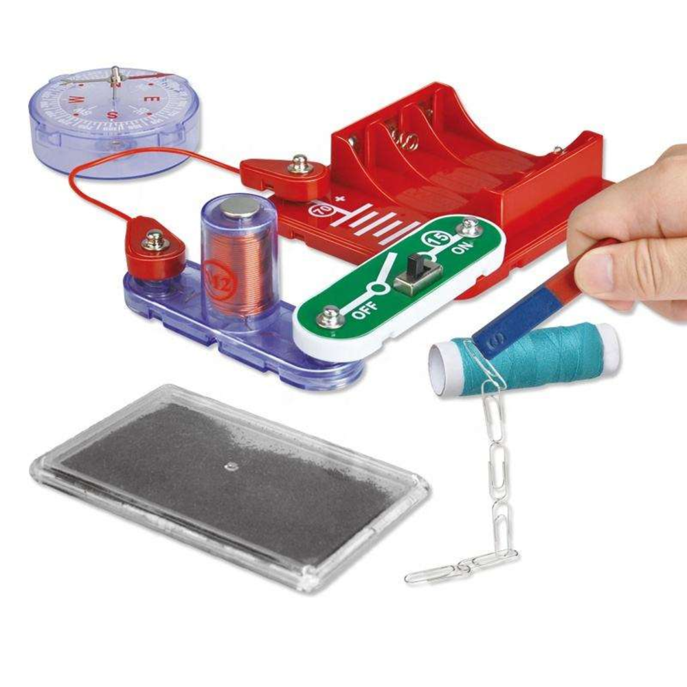 Pludo Electromagnetism Explorer Kit - Magnetic Field Generation STEM Toy Model for Grades 5-6 | Ages 10-11