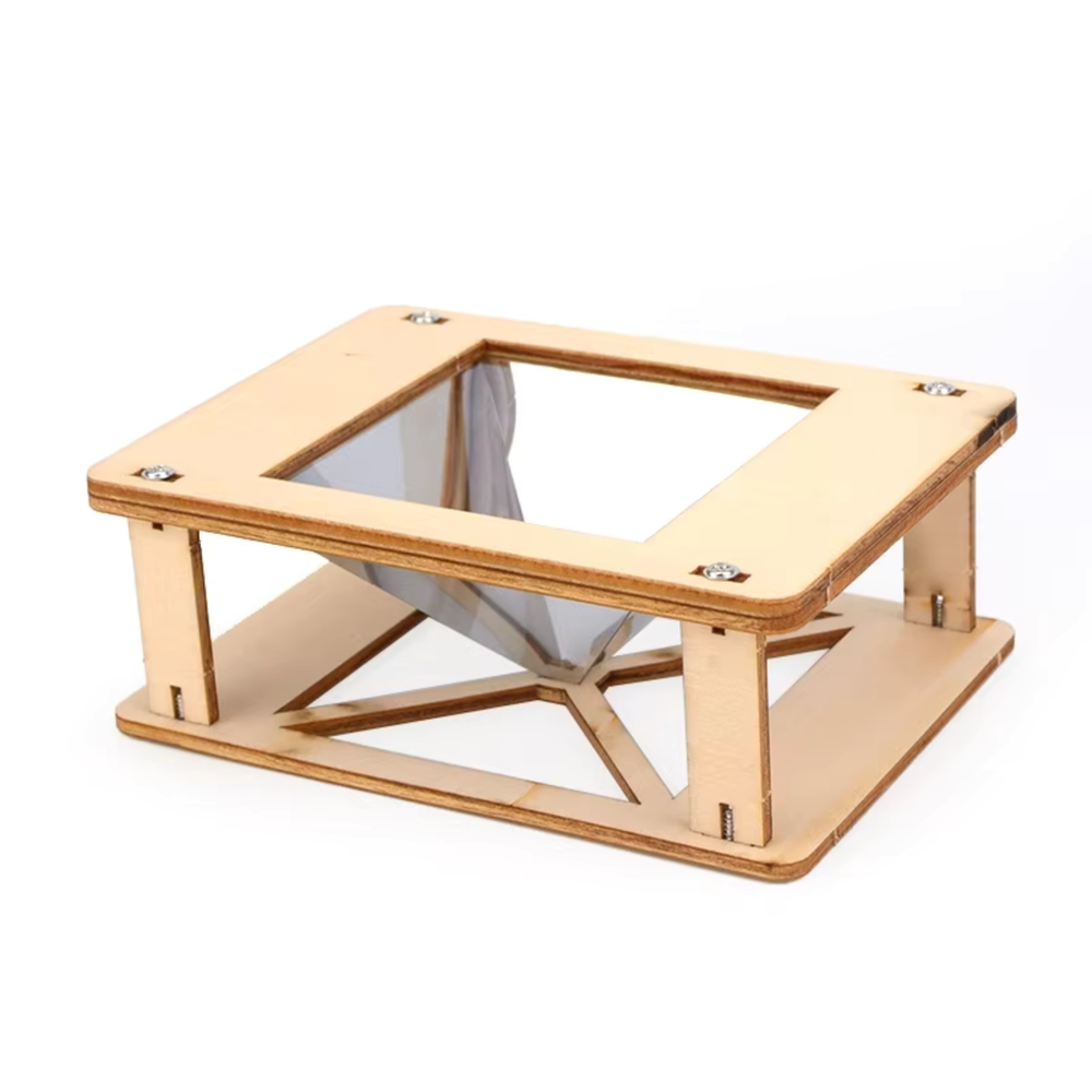 Pludo Hologram Projector STEM Kit – Concepts of Light & Refraction for Kids 14–16 | Grade 9–10 DIY Science Toy