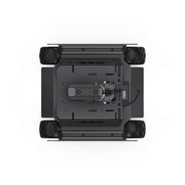 Waveshare UGV Rover ROS 2 Open-source 6 Wheels 4WD AI Robot Suitable for Raspberry Pi 4B / Raspberry Pi 5 Dual controllers, All-metal Body, Flexible and Expandable