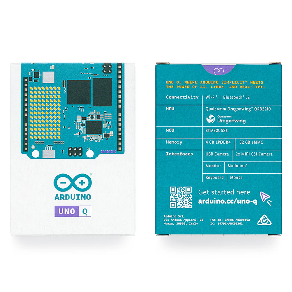 Official Arduino UNO Q SBC 4GB ABX00173