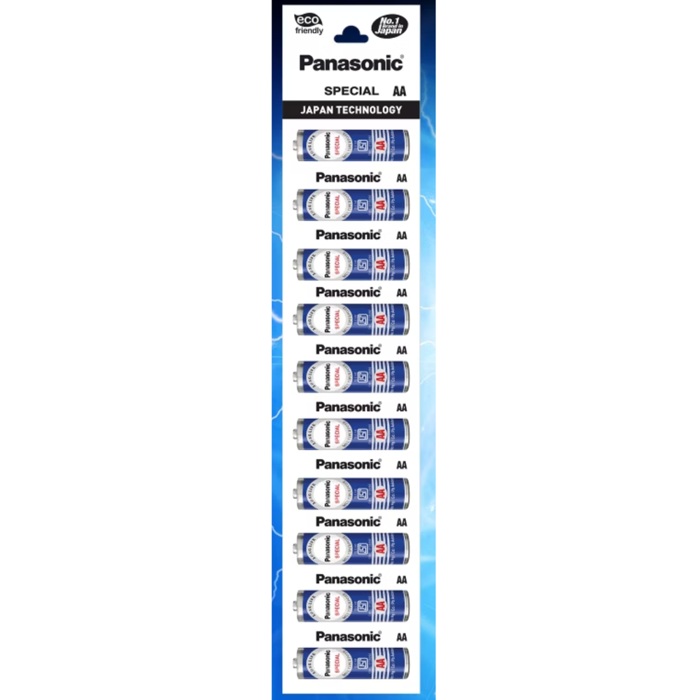 Panasonic AA Zinc Special Battery 1.5V - Reliable Power for Remotes & Clocks