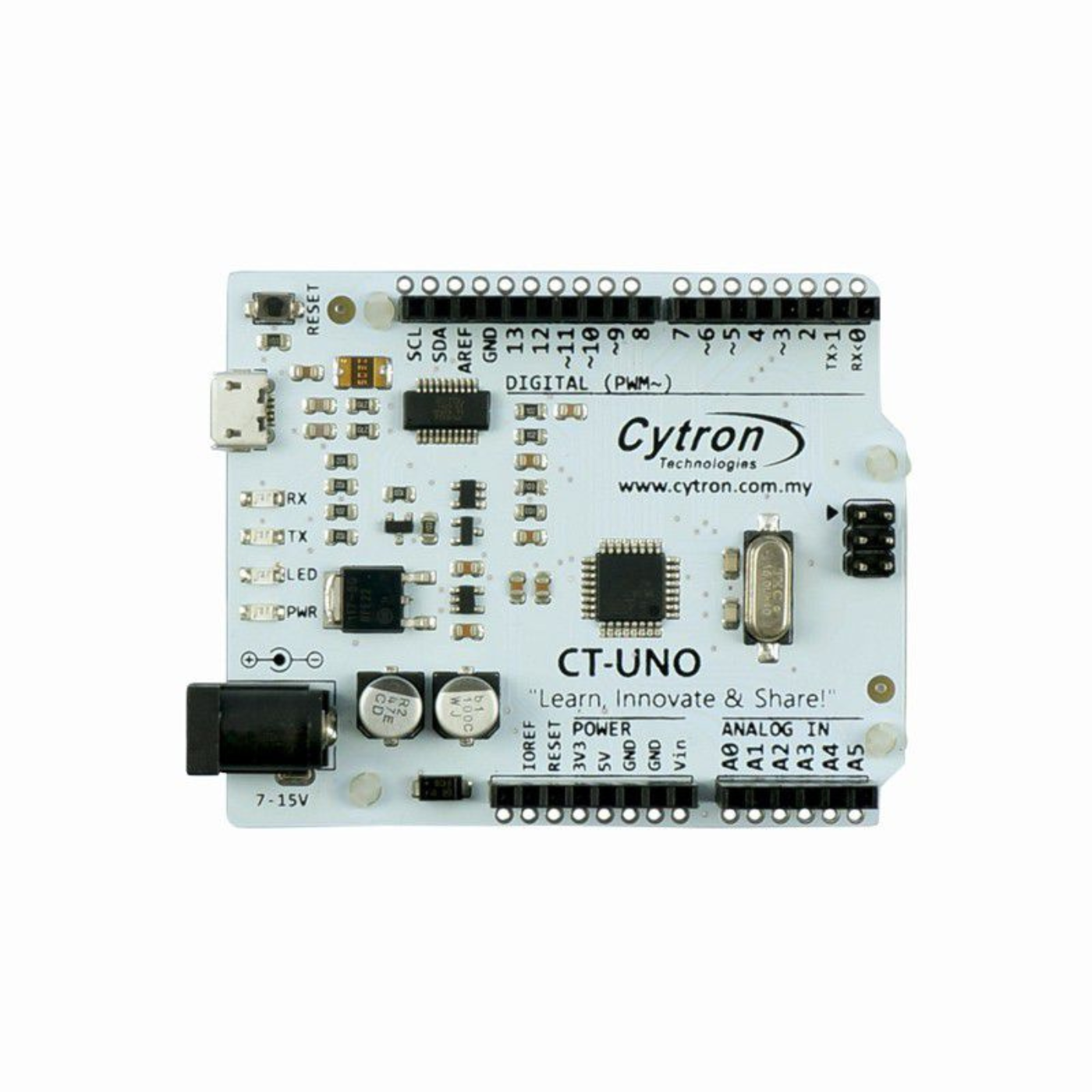 Cytron UNO – Arduino UNO Compatible Board with USB Micro-B
