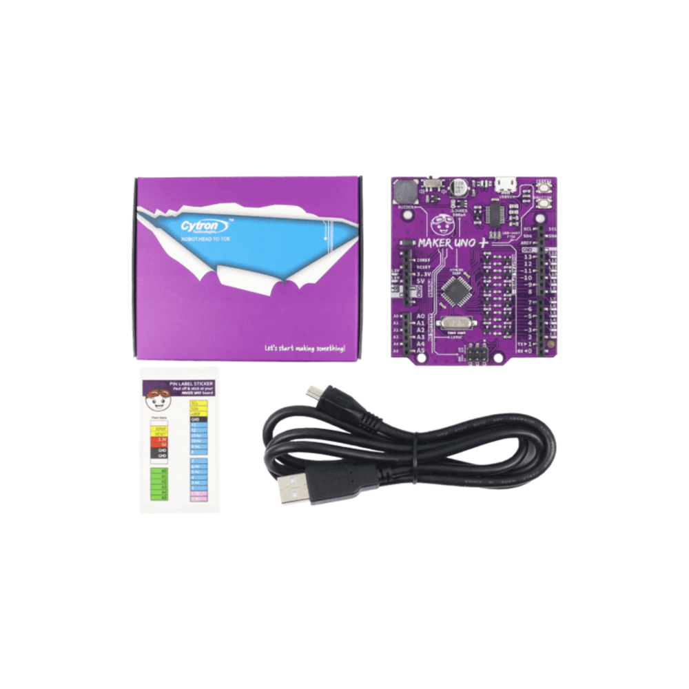 Cytron Maker UNO Plus – Arduino-Compatible Educational Board