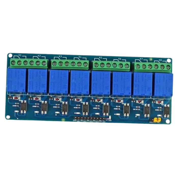 Iotcart SES-P-383 8 Channel 5V Relay Board - Industrial & Smart Home Control