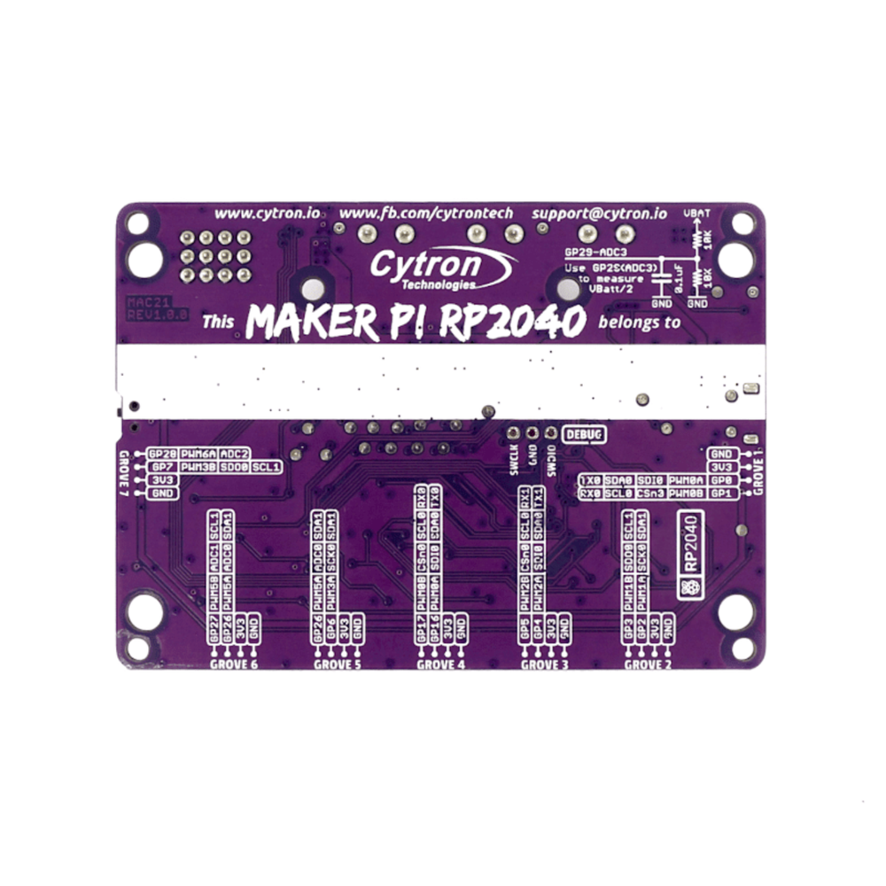 Cytron Maker Pi RP2040 – Robotics Controller Board with Raspberry Pi