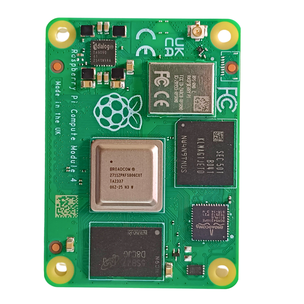 Raspberry Pi Compute Module 4 with 4GB RAM 16GB EMMC (CM4104016)