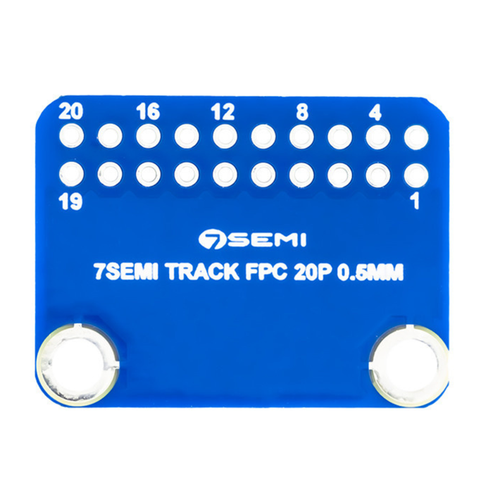 7Semi SES-P-3846 0.5mm 20-Pin FFC FPC Breakout Board - IoT Prototyping