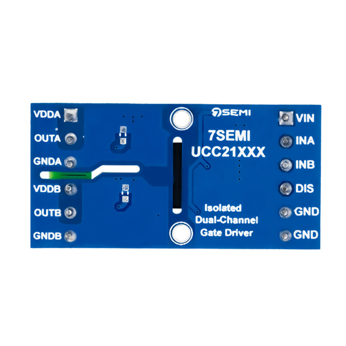 7Semi UCC21330 4A/6A Dual-Channel Isolated Gate Driver Board - Buy Online in India