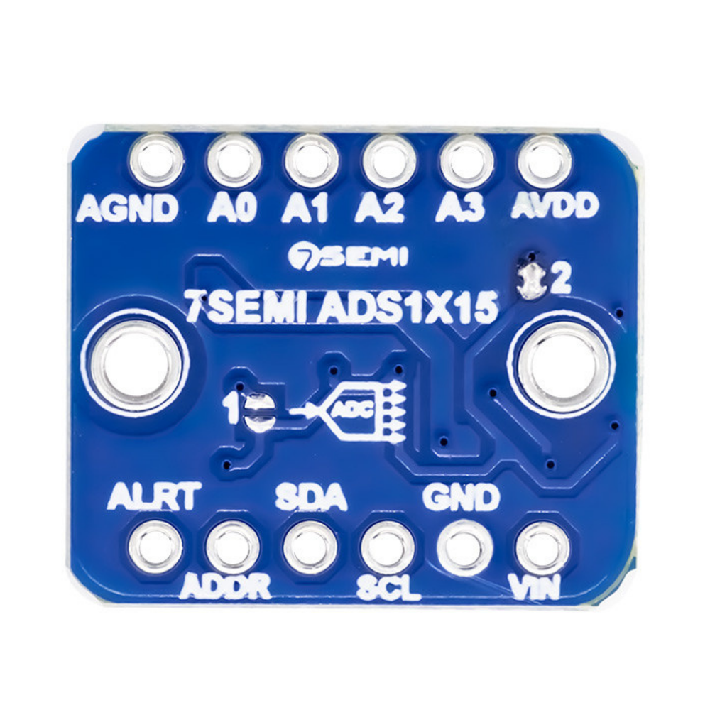 7Semi ADS1015 I2C 4-Channel 12bit ADC Breakout Board