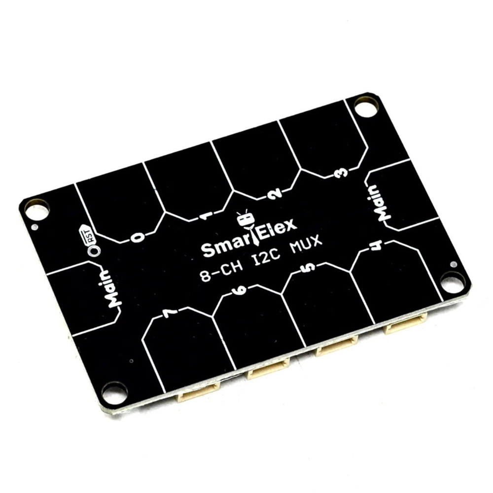 SmartElex JST-SH 8 Channel I2C Multiplexer Breakout Module – TCA9548A