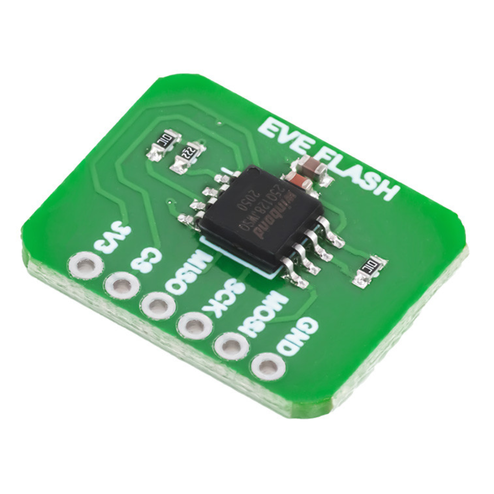 7Semi 128Mbit SPI Flash Memory Breakout Board - W25Q128JWSIQ