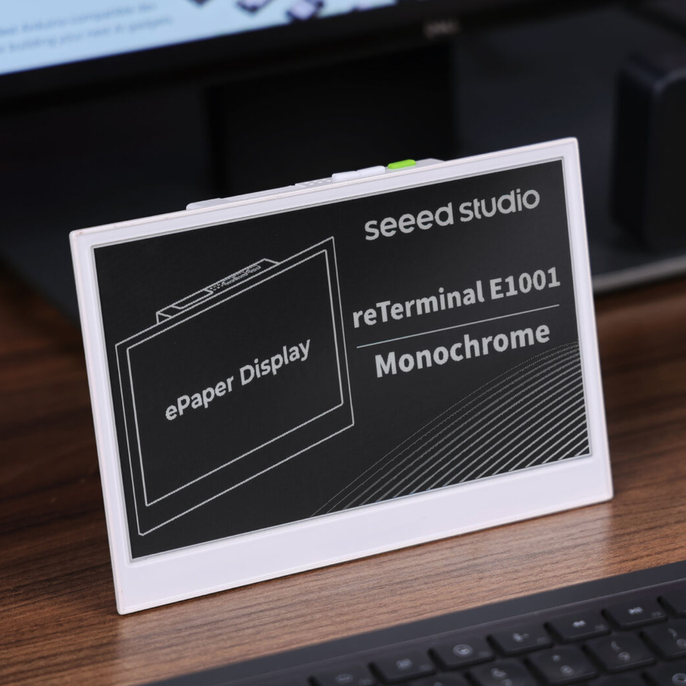 reTerminal E1001 – 7.5" Monochrome ePaper Display with ESP32-S3