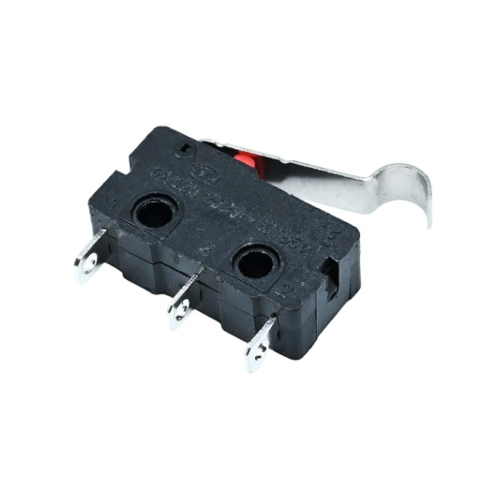 TACT SWITCH KW11-3Z 5A 250V Micro Switch Round Handle 3 Pin N/O N/C for 3D Printers