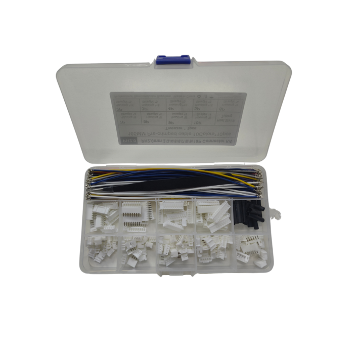 PH 2.0mm Connector with Pre-Crimped 165mm Silicone Wire Cable