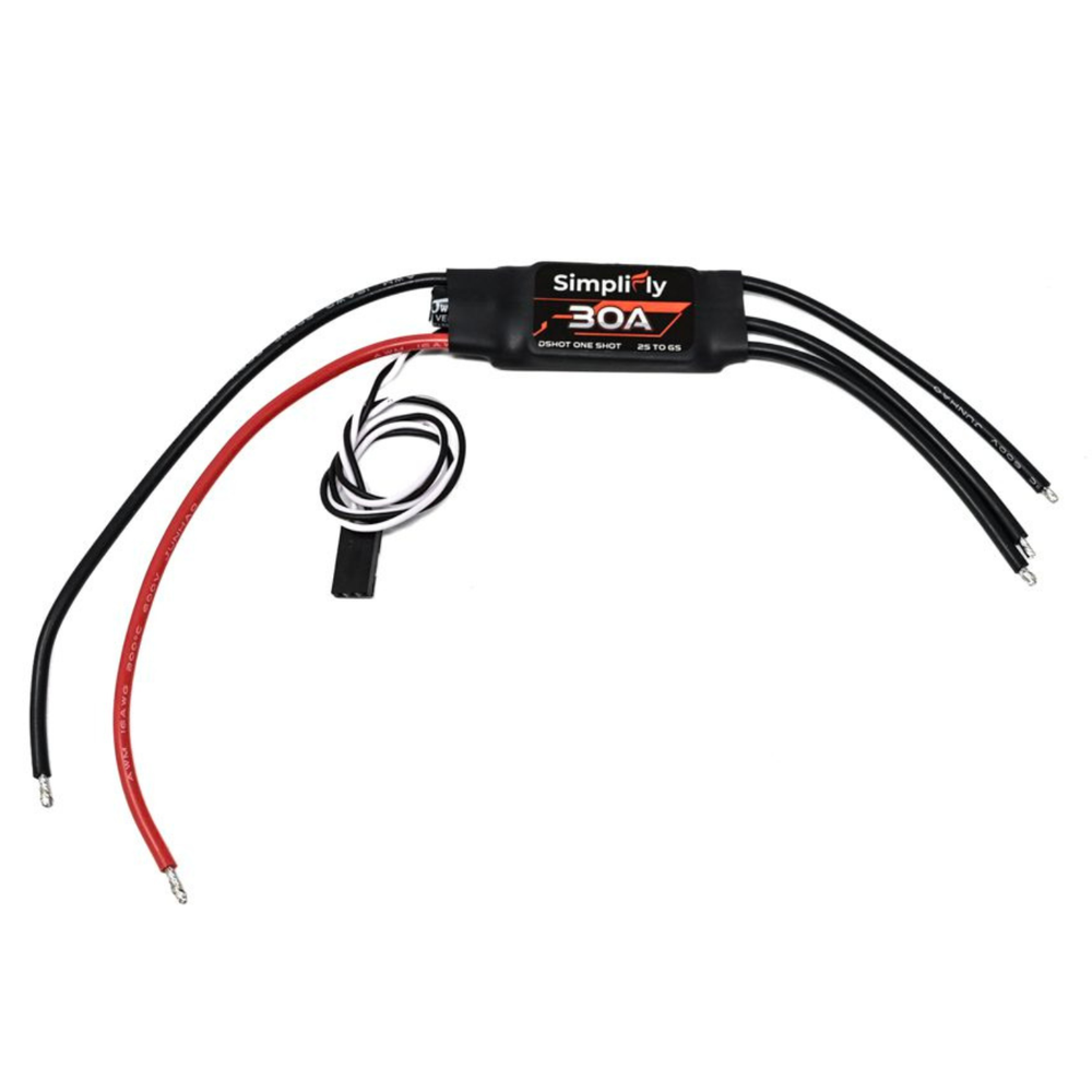 SimpliFly ESC 30A (2S–6S) for BLDC Motors with D-Shot OneShot125