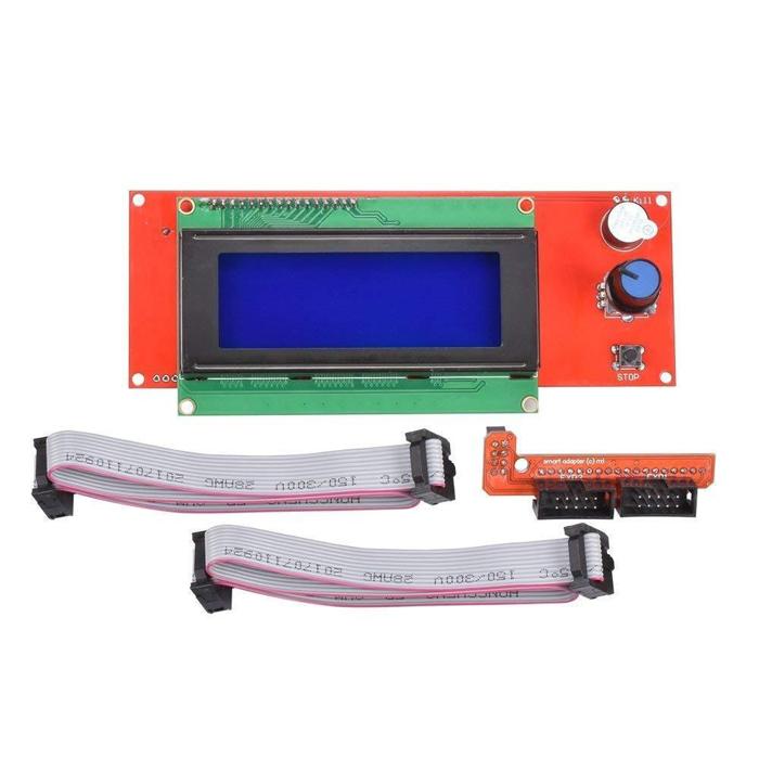 Iotcart SES-P-39 20x4 LCD Smart Display for 3D Printers - Standalone Control with SD Card