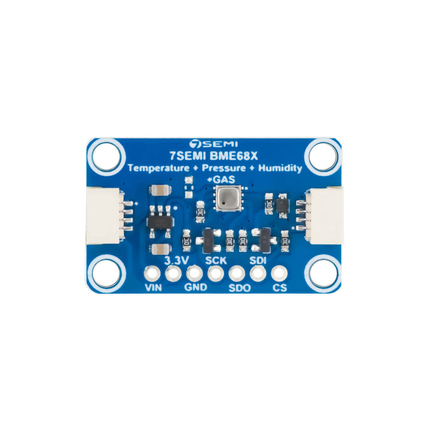 7Semi BME688 Environmental Sensor Breakout with Gas, Temperature, Humidity & Pressure Monitoring