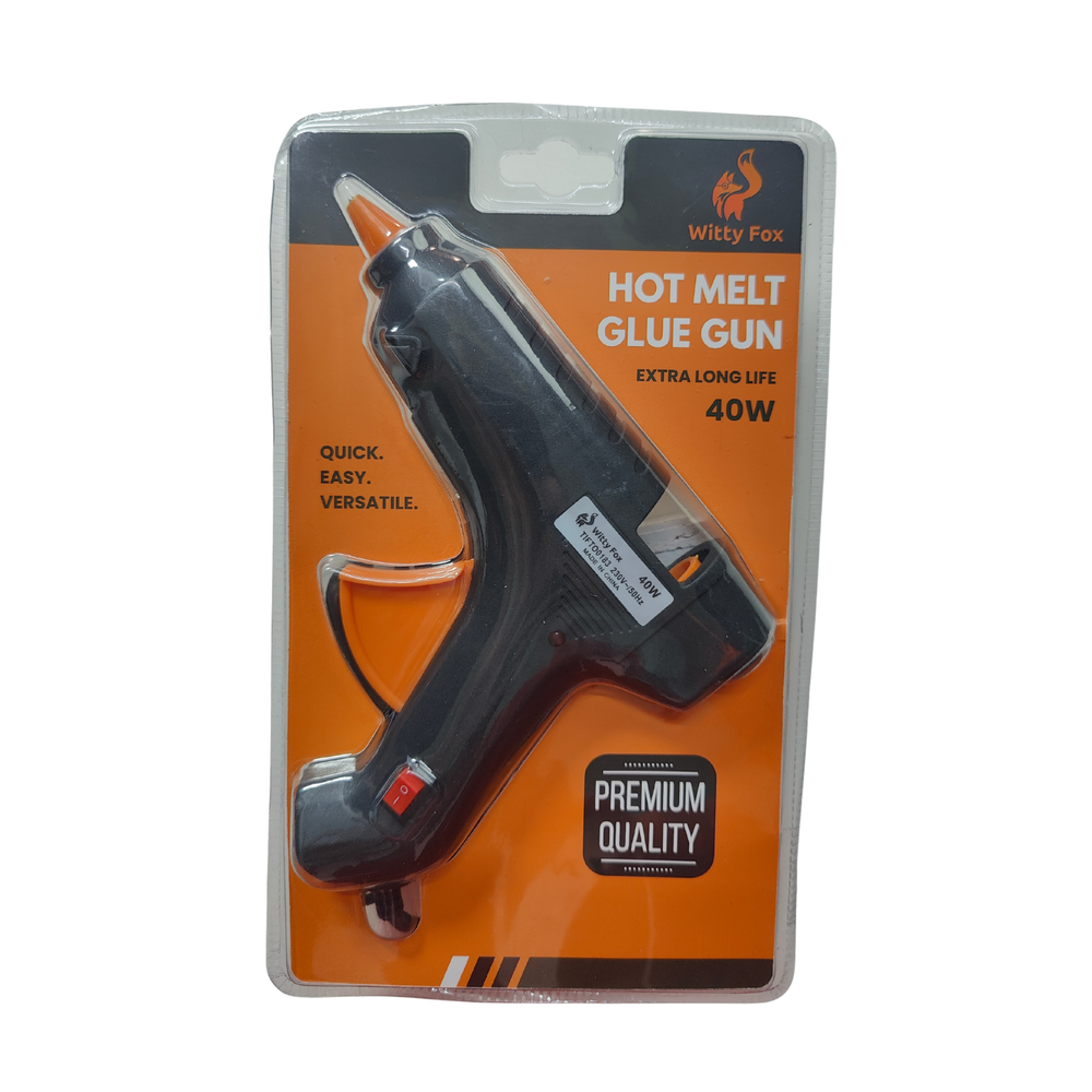Witty Fox Hot Melt Glue Gun 40W with EU Plug