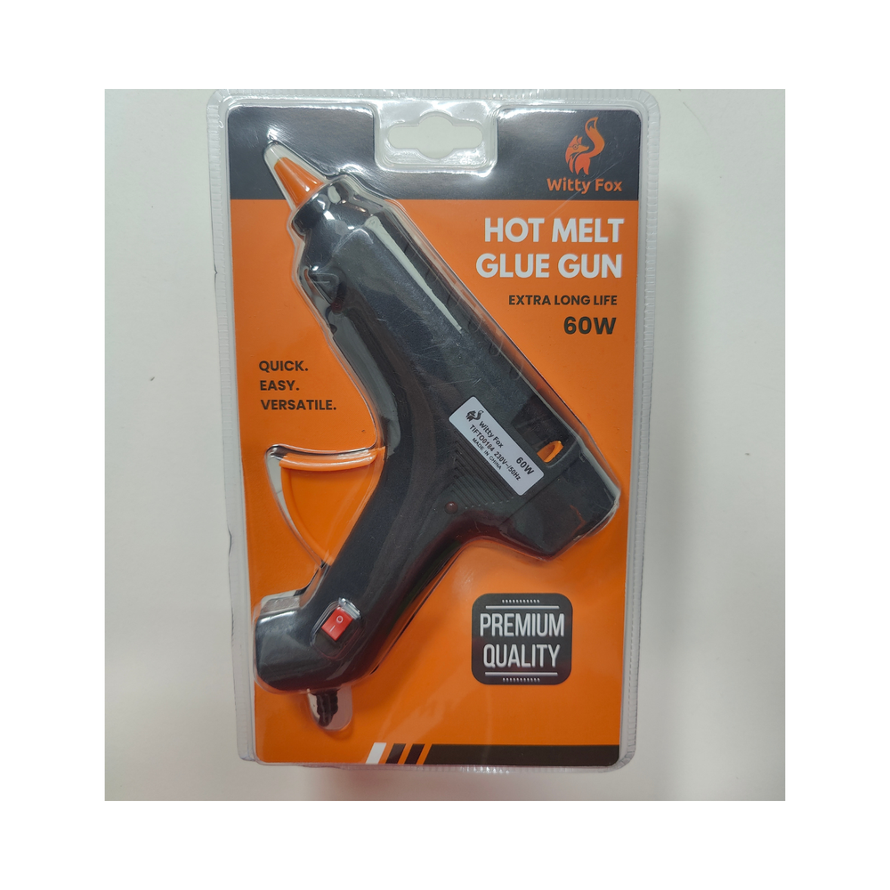 Witty Fox Hot Melt Glue Gun 60W with EU Plug