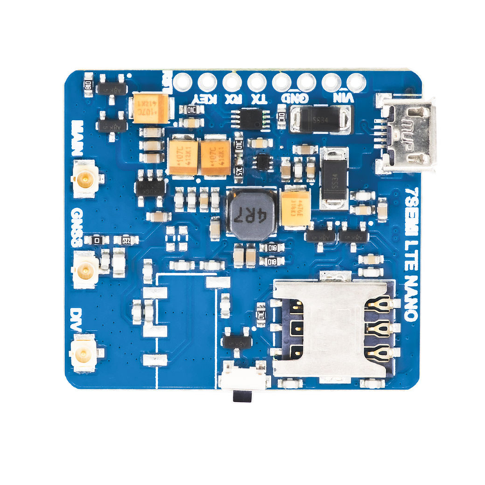 7Semi EC20 CAT-4 LTE 4G GNSS Nano Modem for IoT - Raspberry Pi Compatible