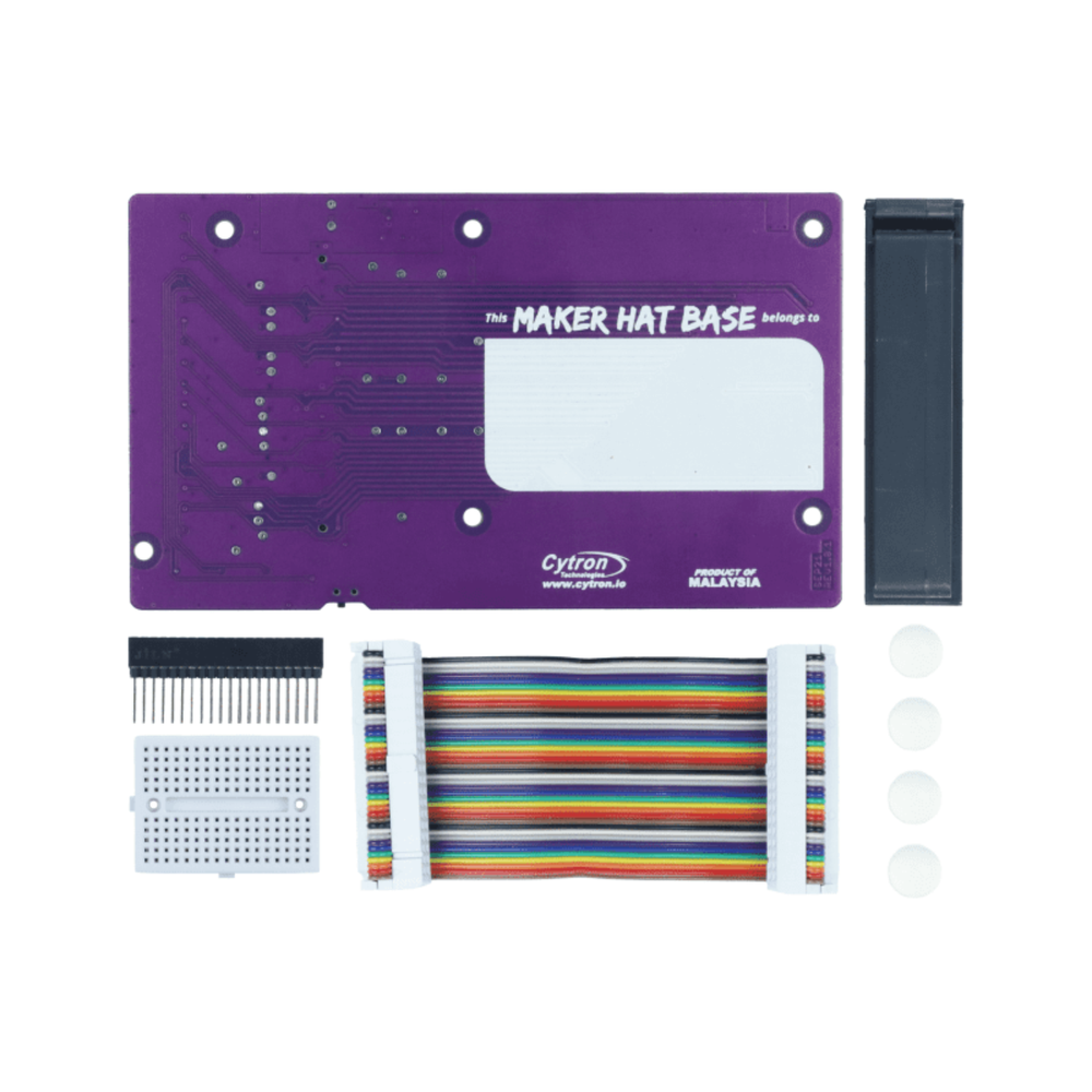 Maker Hat Base for Raspberry Pi 400 – GPIO Extension Board with Grove Ports