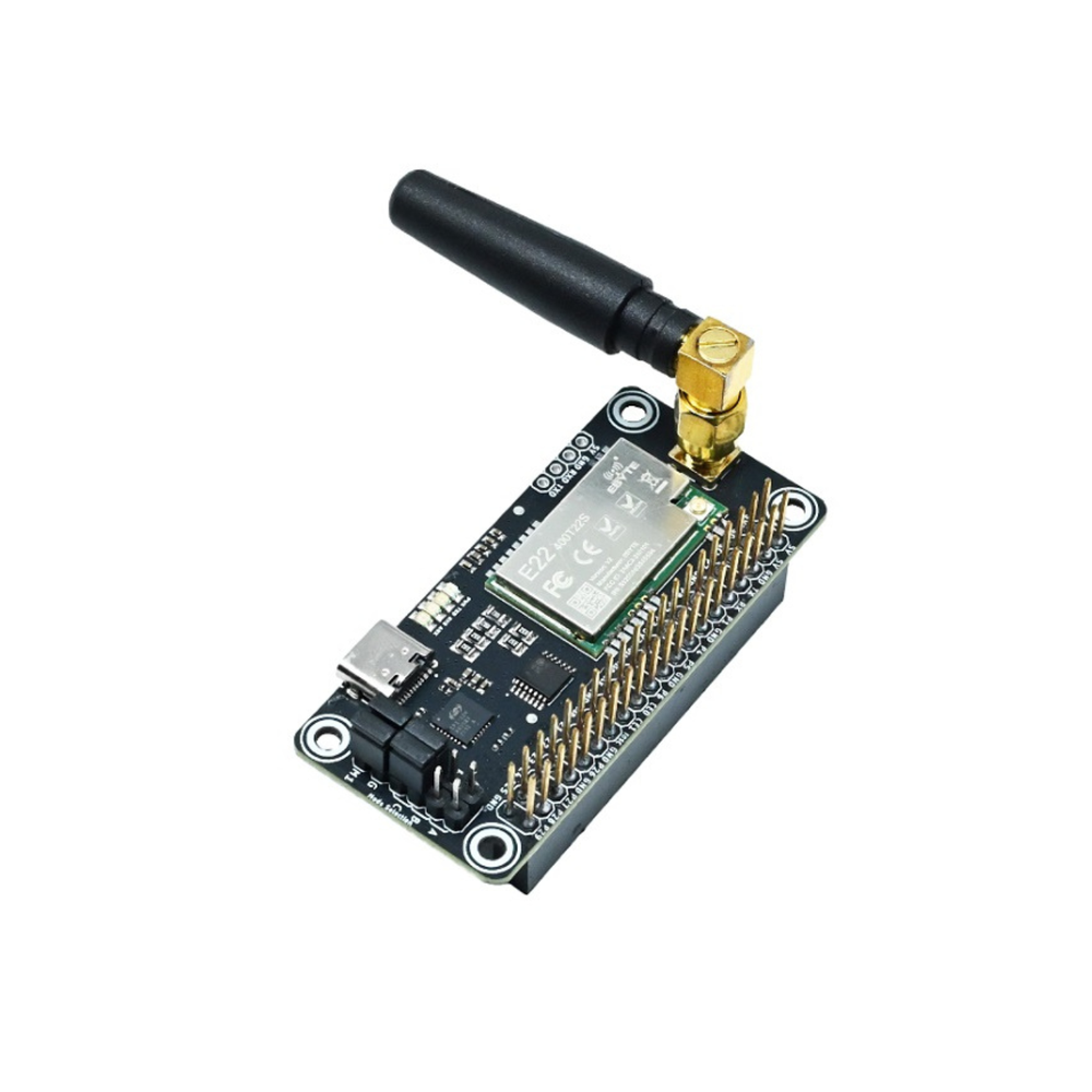 SmartElex SX1268 433MHz E22-400T22S LoRa HAT for Arduino, Raspberry Pi