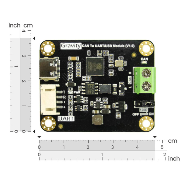 DFRobot Gravity CAN to TTL Communication Module with SLCAN Protocol