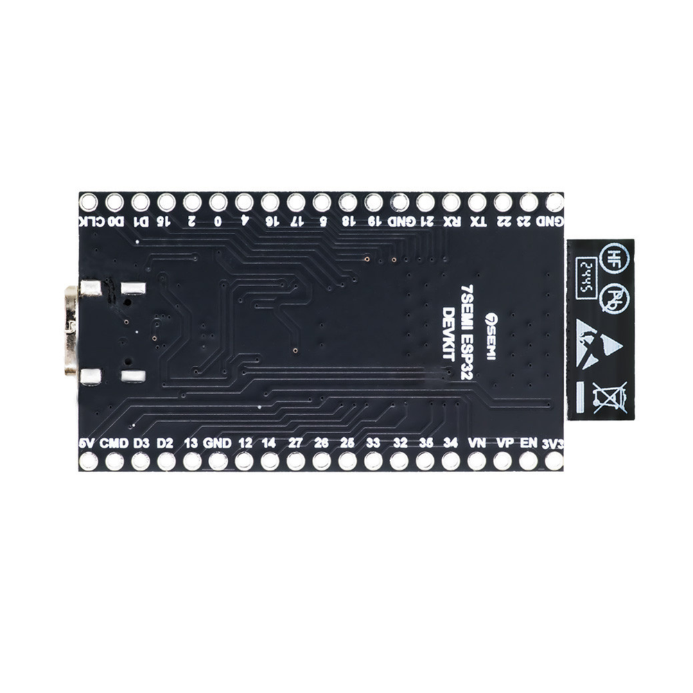 7Semi ESP32-DEVKIT-E – ESP32 WiFi BLE Development Board with CP2102 USB-UART