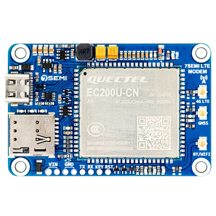 7Semi EC200U 4G LTE GNSS Industrial Modem with USB-C - IoT & Asset Tracking