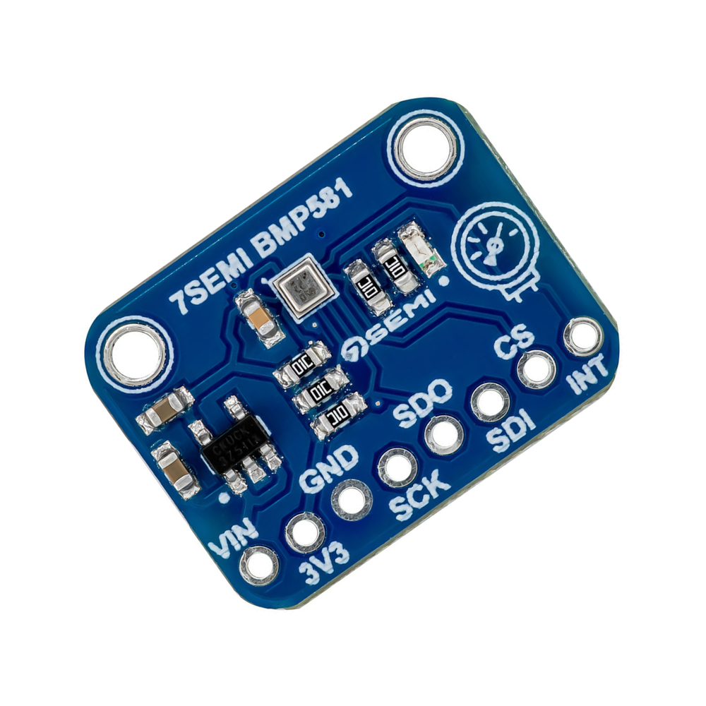 7Semi BMP581 High-Precision Barometric Pressure & Altitude Sensor Breakout