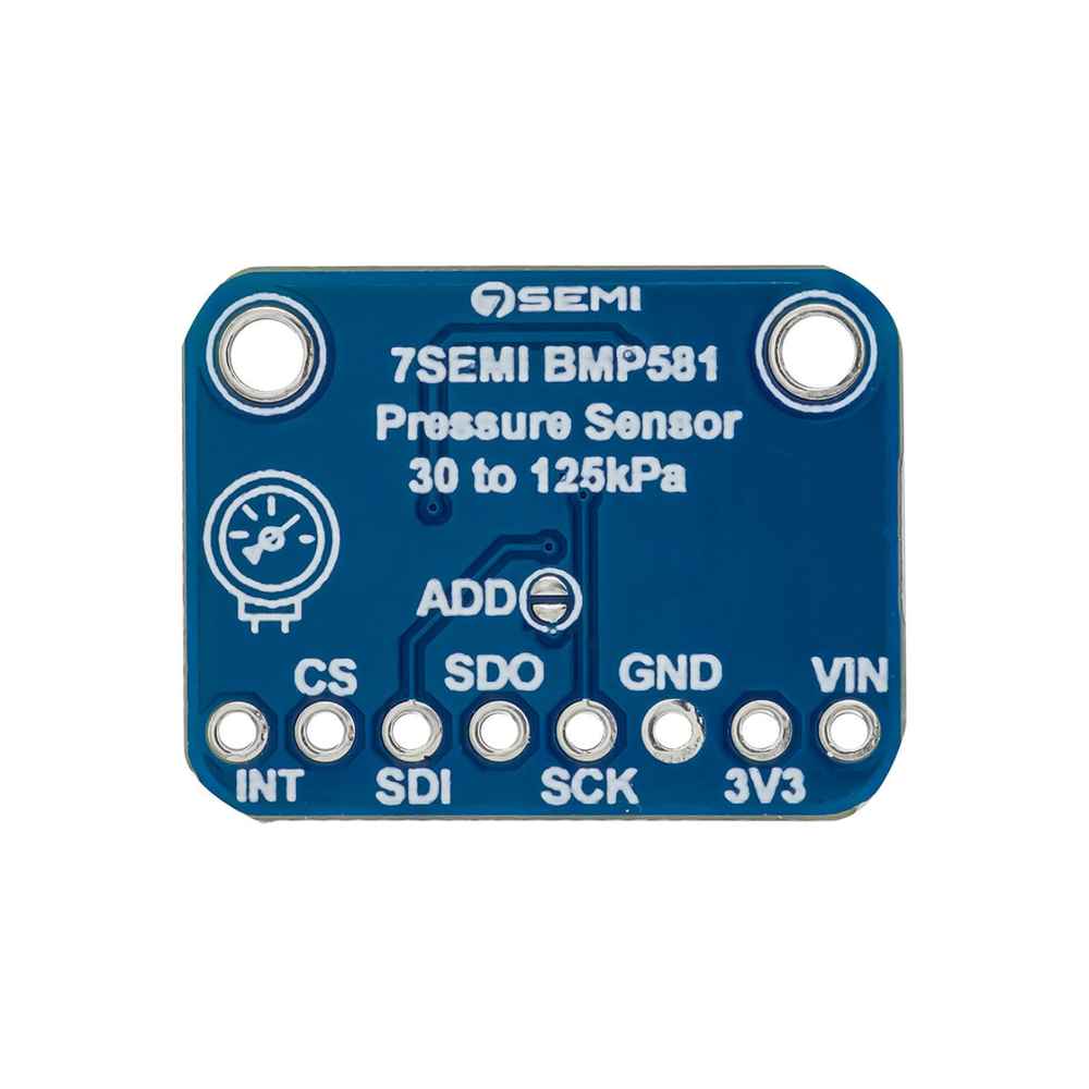 7Semi BMP581 High-Precision Barometric Pressure & Altitude Sensor Breakout