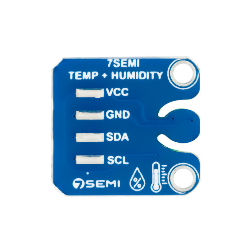 7Semi SHT45 Humidity & Temperature Sensor Breakout Board with 4-Pin Connector