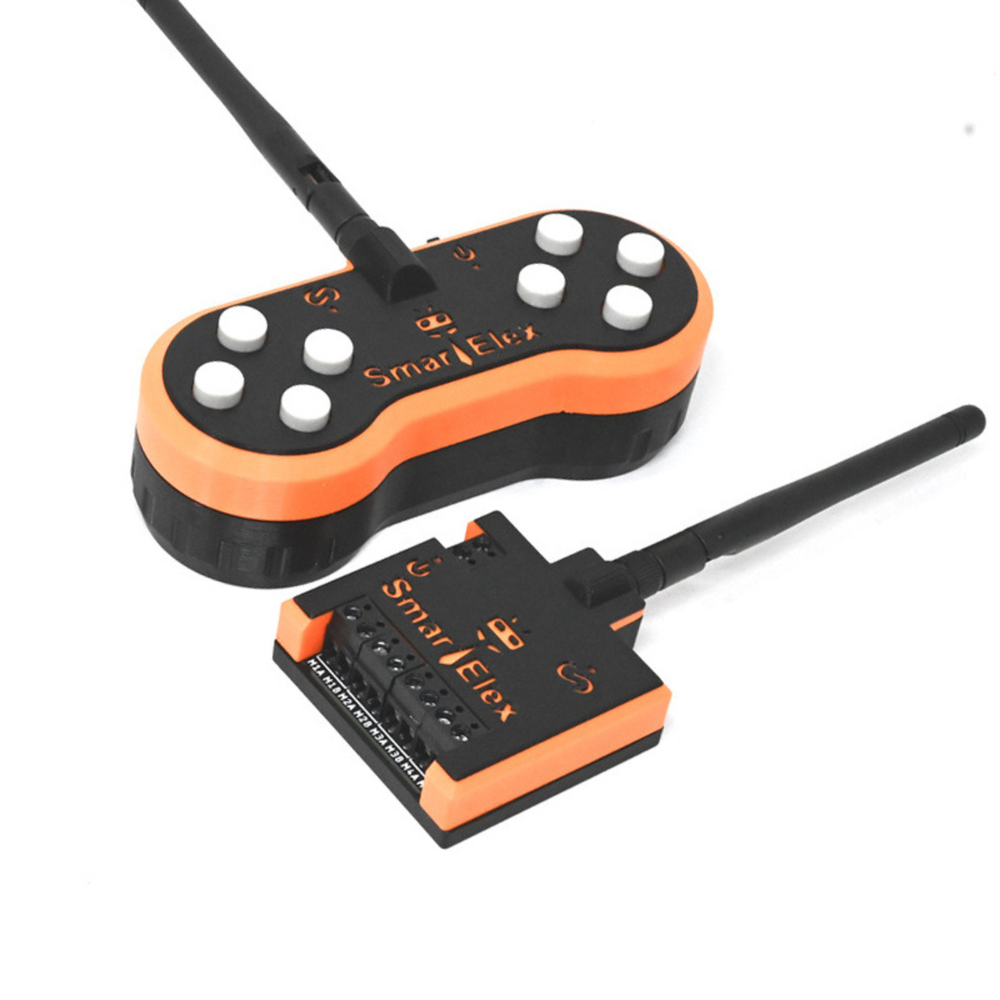 SmartElex 2.4GHz Wireless Remote Control Kit with NRF24l01 Transceiver and Motor Driver
