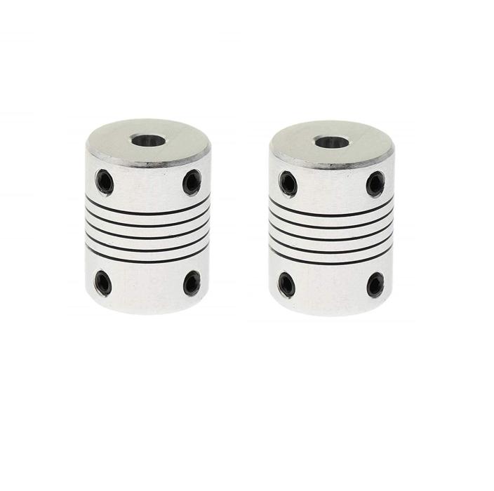 Buy 5mm to 5mm Flexible Coupling for NEMA 17 Motors - CNC & 3D Printer in India