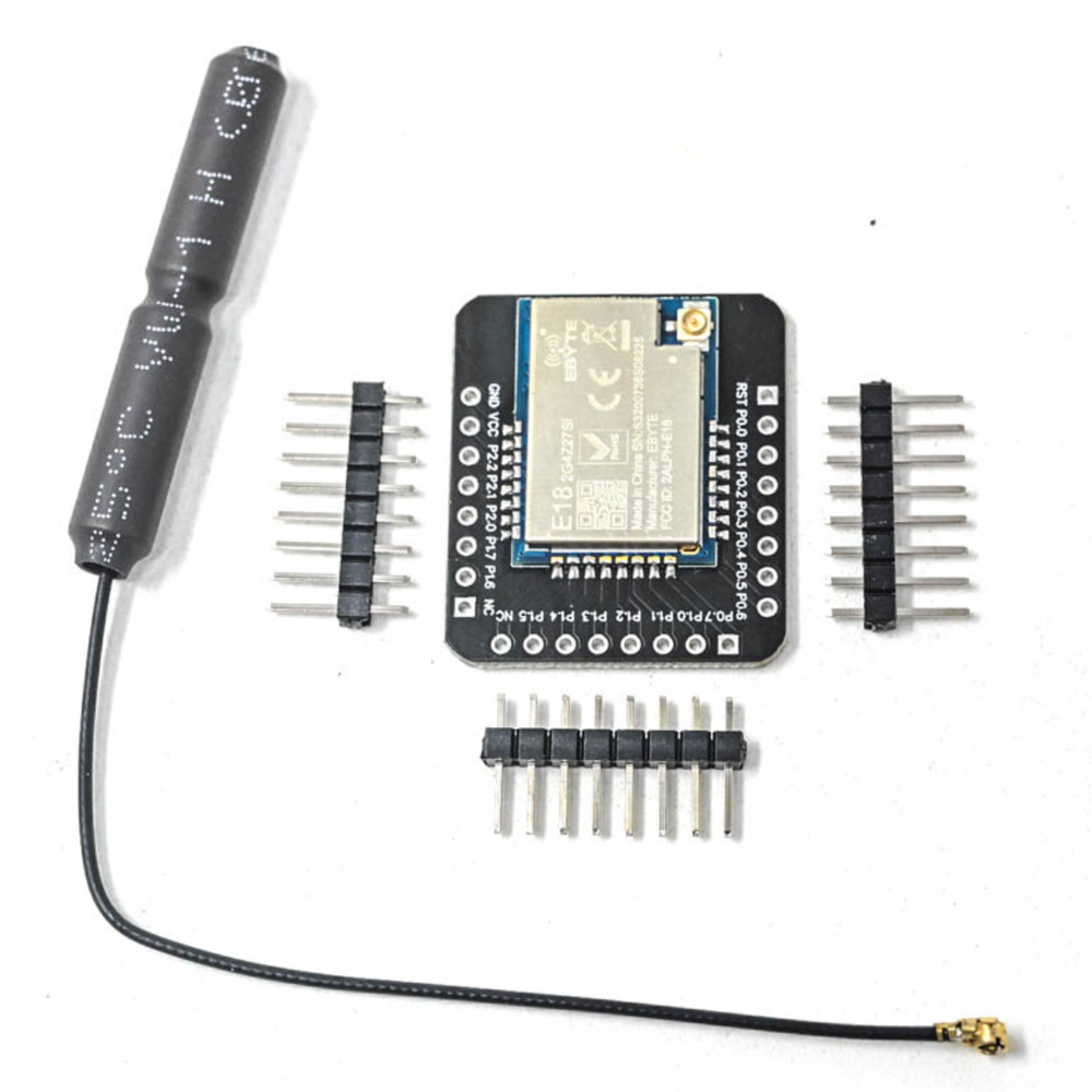 SmartElex E18-2G4Z27SI 2.4GHz CC2530 ZigBee Module Breakout