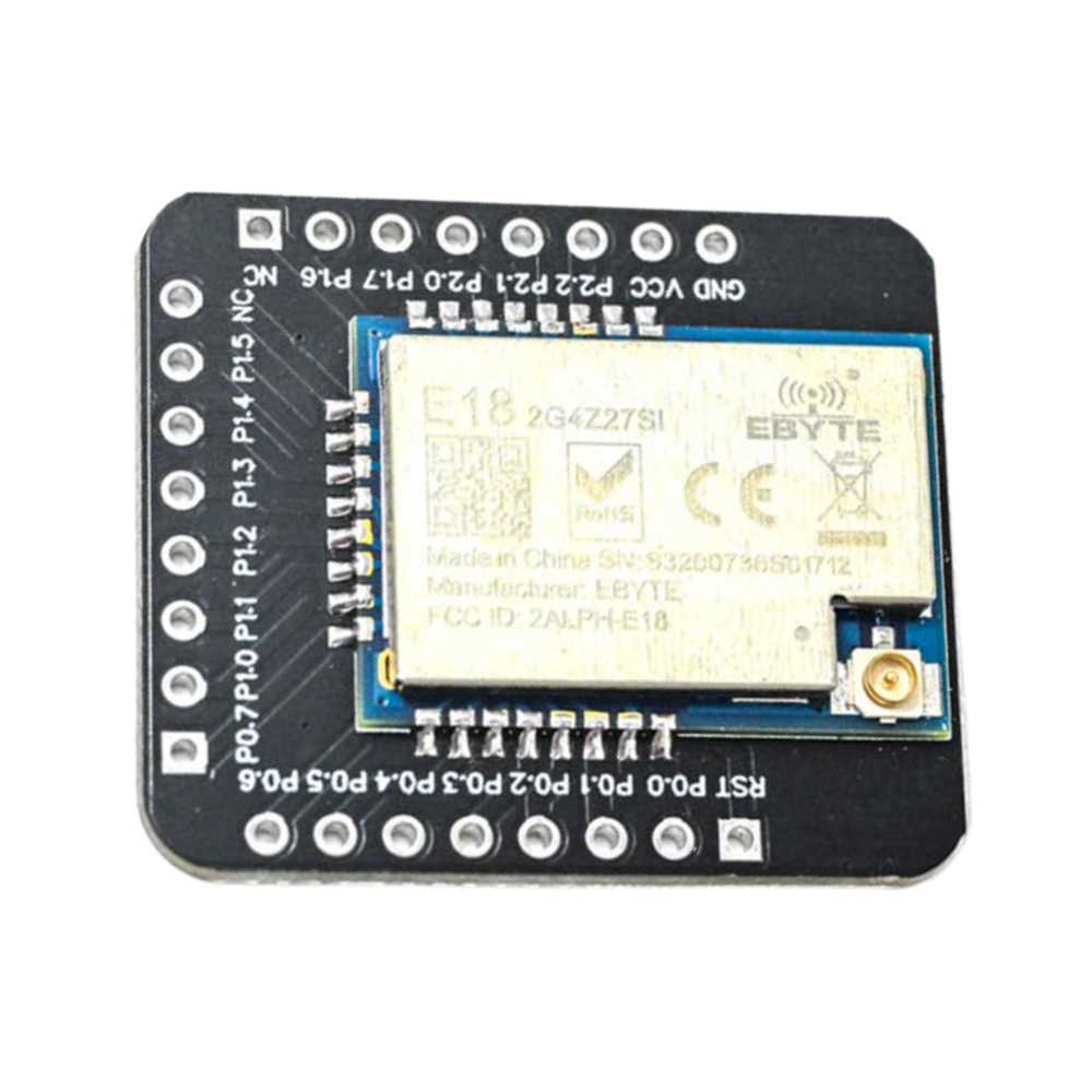 SmartElex E18-2G4Z27SI 2.4GHz CC2530 ZigBee Module Breakout