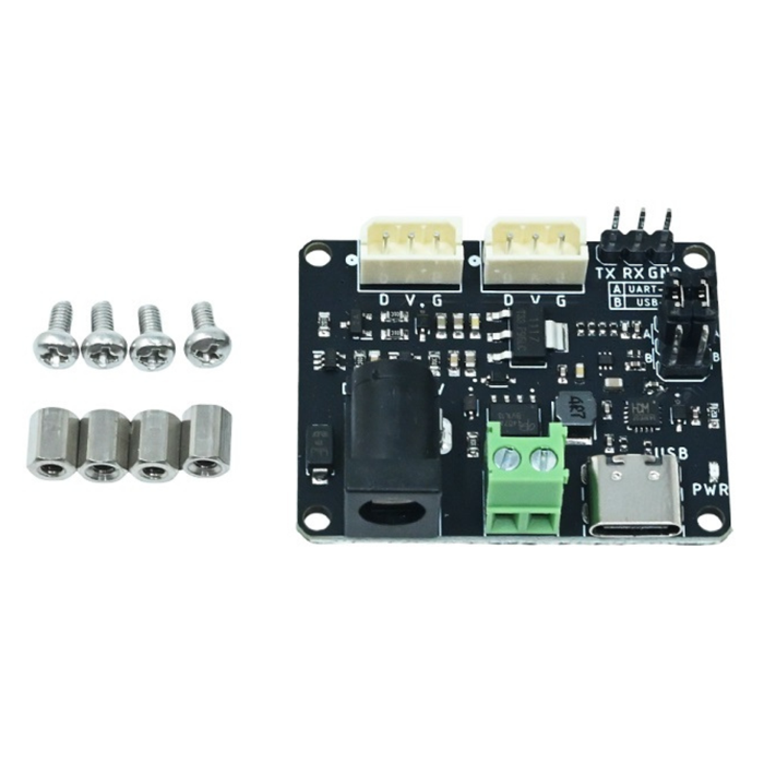 SmartElex Serial Bus Servo Driver Board, Integrates Servo Power Supply and Control Circuit
