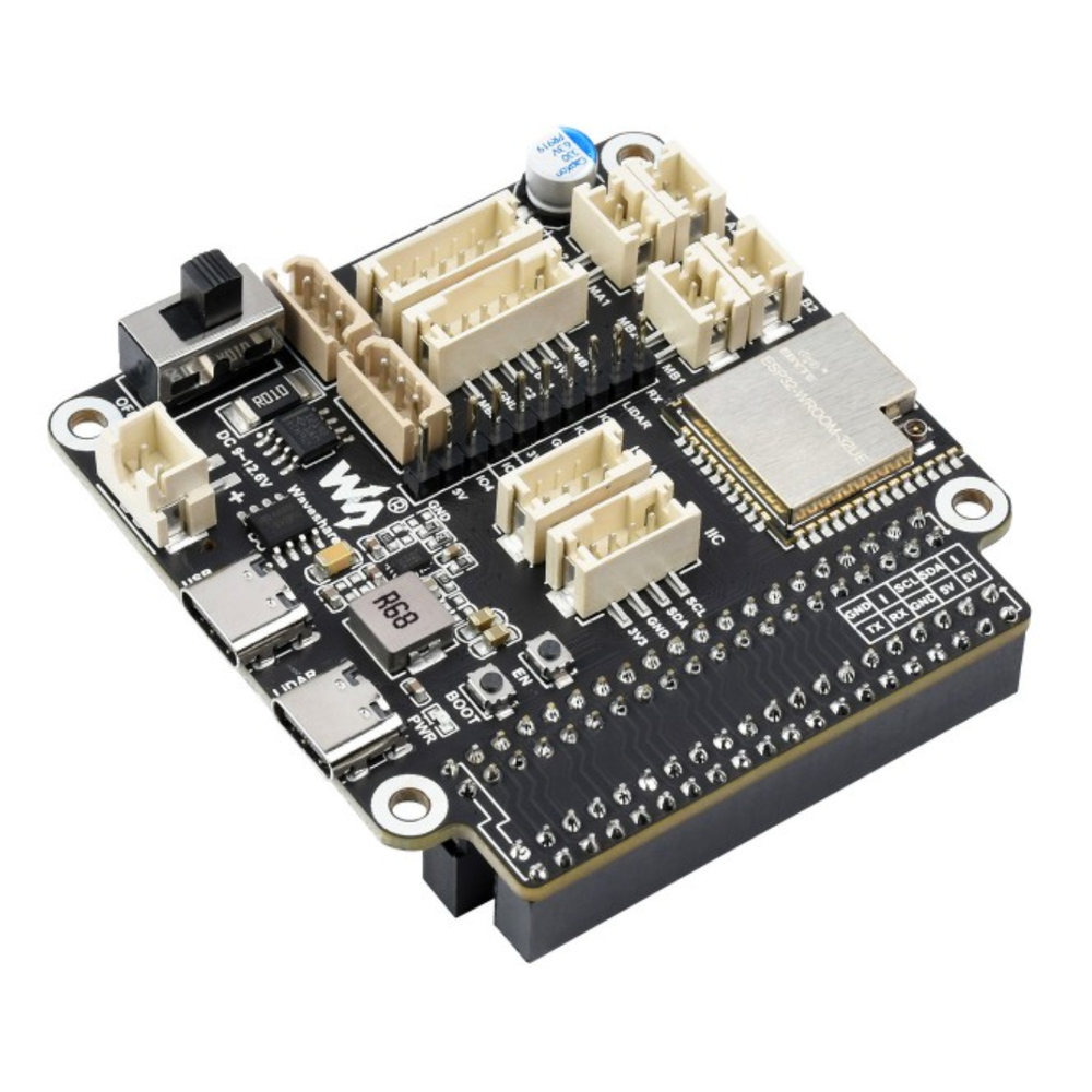 Waveshare ESP32-Based General Driver board for Robots supports Wi-Fi & Bluetooth