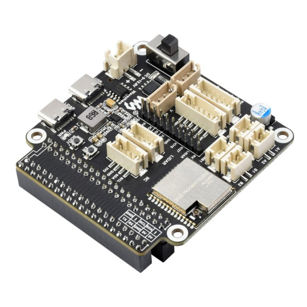 Waveshare ESP32-Based General Driver board for Robots supports Wi-Fi & Bluetooth