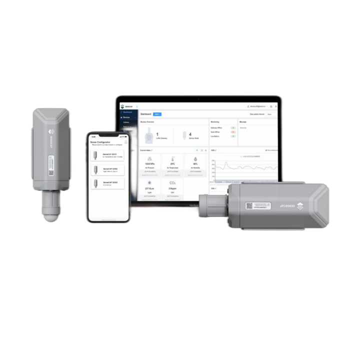 SenseCAP S2104 Wireless LoRaWAN Soil Moisture & Temp Sensor - Smart Agriculture