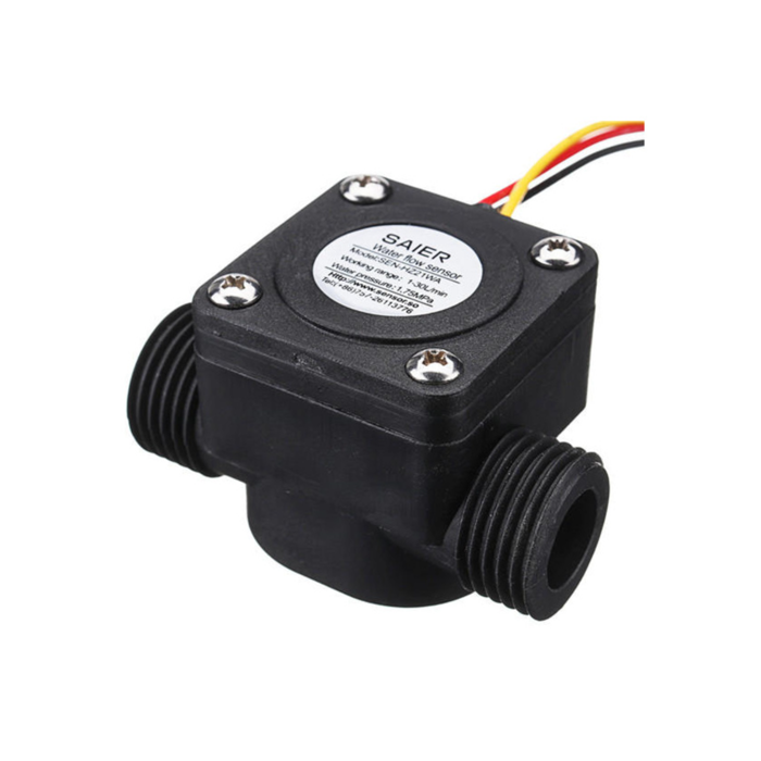 SEN-HZ21WA G1/2" Nylon Water Flow Sensor - Arduino Compatible