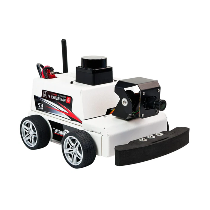 MicroROS-Pi5 ROS2 Robot Car - Autonomous Navigation Platform for Raspberry Pi 5 - Buy in India