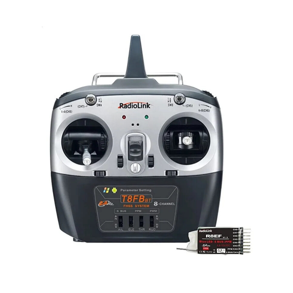 Radiolink T8FB 2.4GHz 8CH RC Transmitter with R8EF